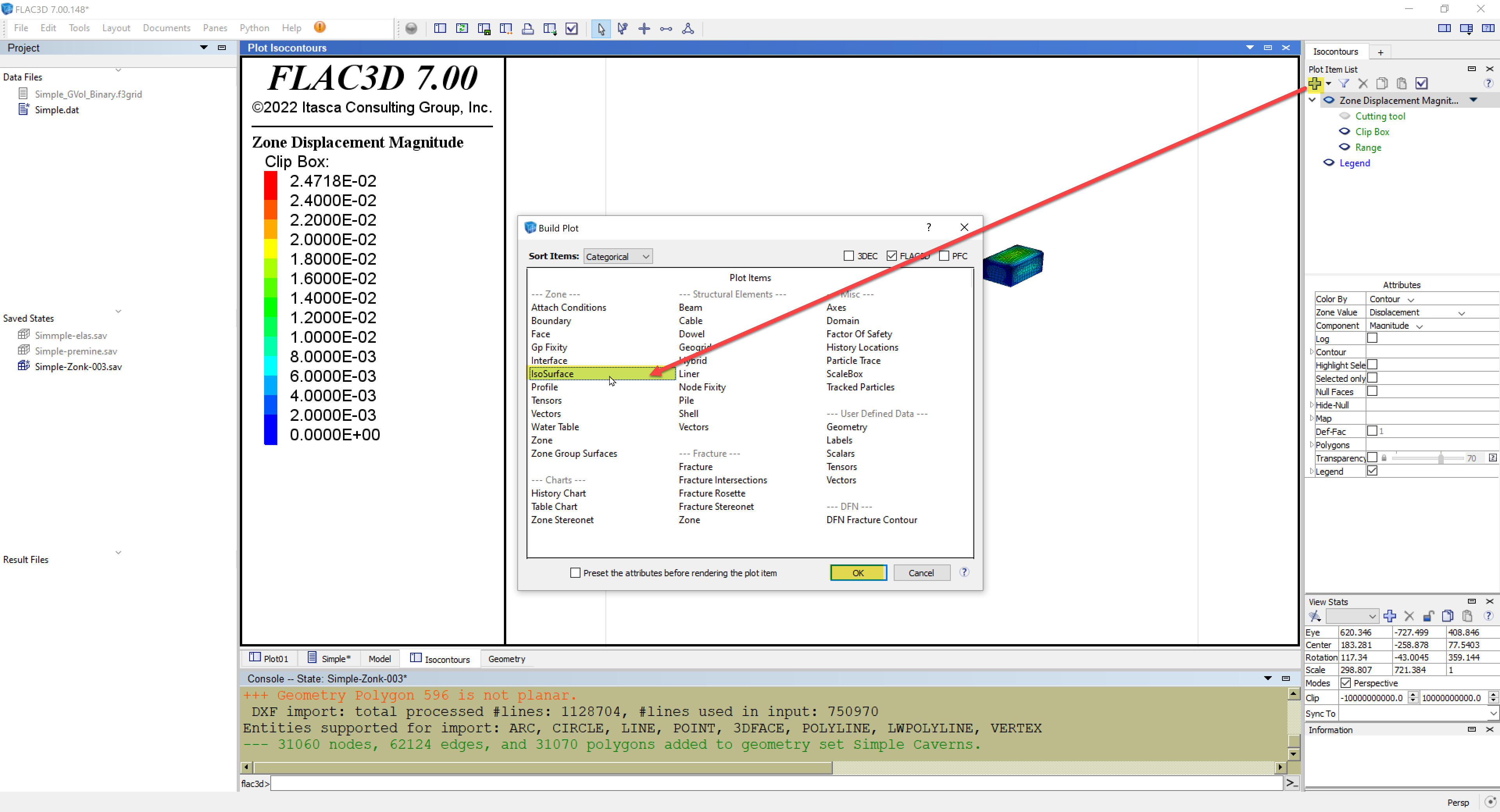 Defining Isosurfaces Using Contour Details 