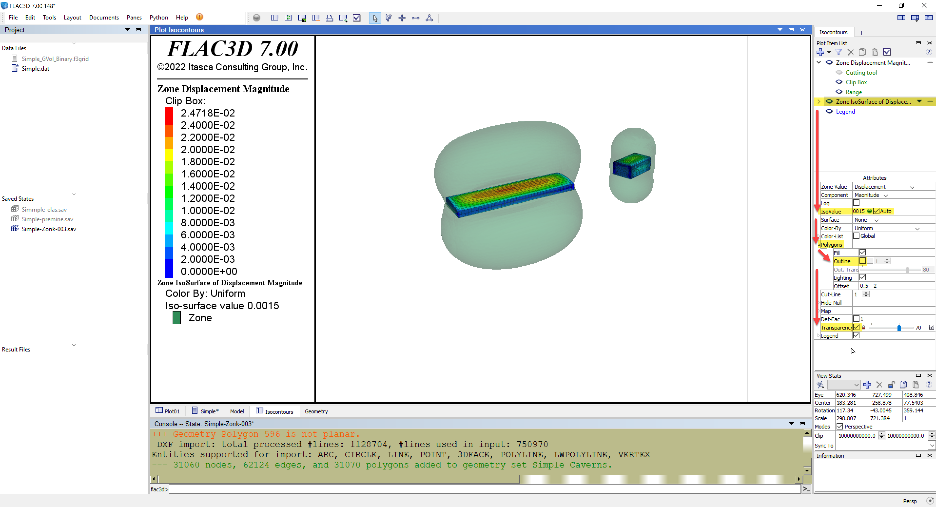 Defining Isosurfaces Using Contour Details 