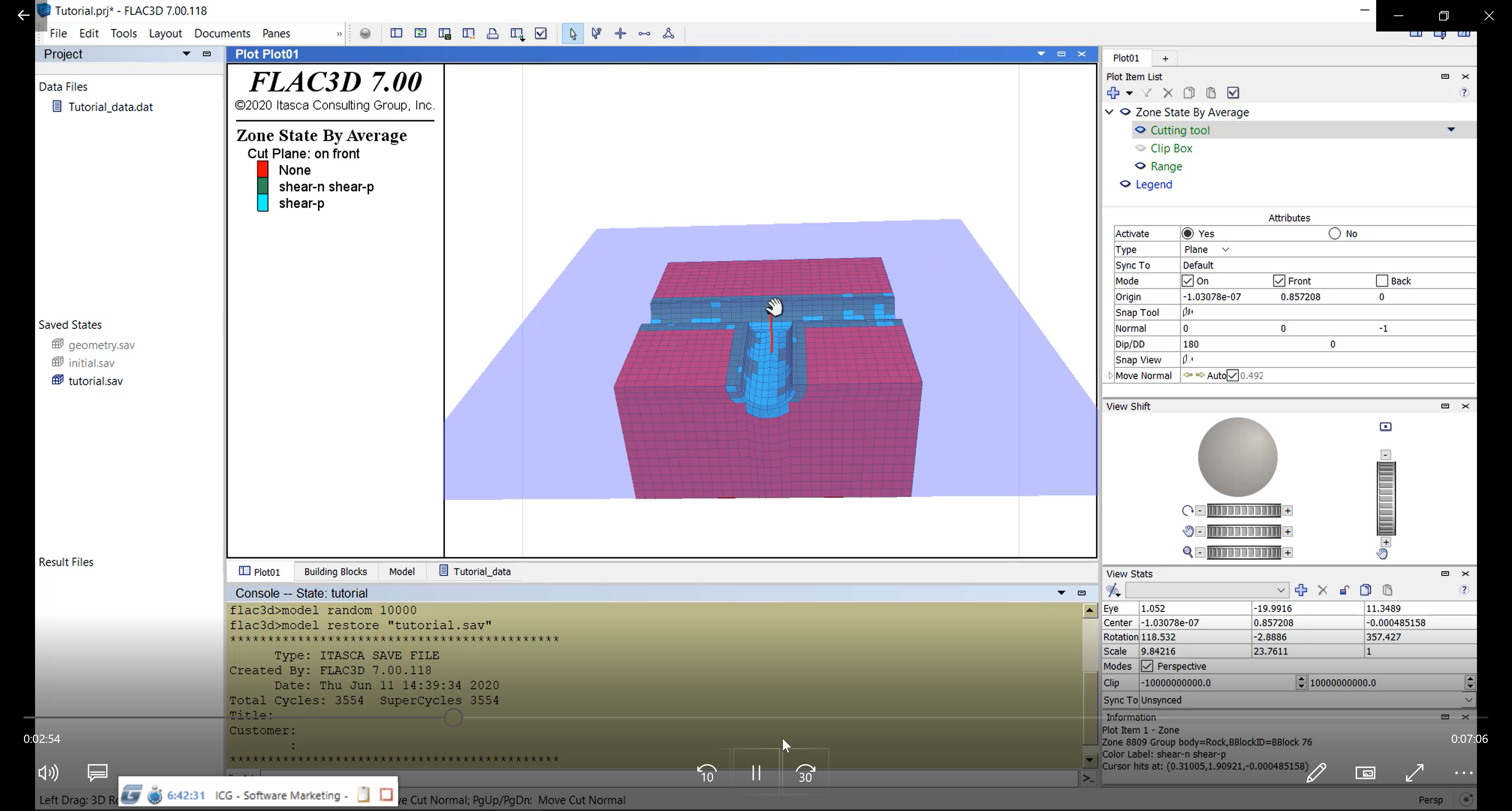 step by step flac3d tutorial